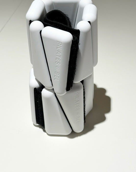 Pilates by bel weights in white